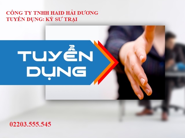 TUYỂN DỤNG GIÁM ĐỐC KINH DOANH, NHÂN VIÊN KỸ THUẬT